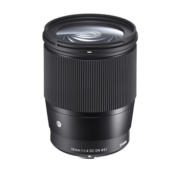 ほぼ新品 SIGMA 16mm F1.4 DC DNレンズSonyE マウント-