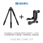 Benro TMA48CXL Extra Long Series 4 Mach3 Carbon Fiber Tripod + Benro GH2C Carbon Fibre Gimbal Head Image