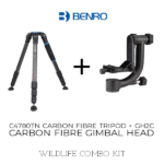Benro C4780TN Carbon Fibre Tripod + Benro GH2C Carbon Fibre Gimbal Head Image