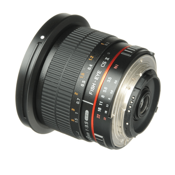 Samyang 8mm F3.5 UMC Fish-Eye CS II Lens for Nikon AE - Gaffarbhai