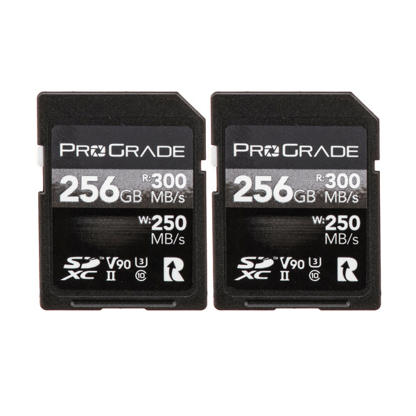 Dodd Camera - PROGRADE Digital SDXC UHS-II V90 64GB Memory Card - 2 Pack