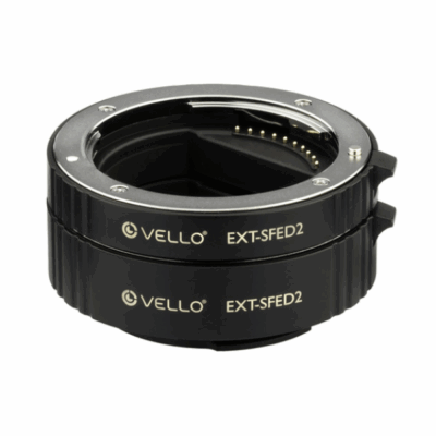 Vello EXT-SFED2 Auto Focus Extension Tubes for Sony E-Mount Lenses