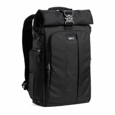 Think Tank Photo FocusPoint Rolltop Camera Backpack – Asphalt Black 22 L