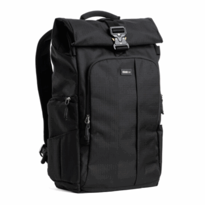 Think Tank Photo FocusPoint Rolltop Camera Backpack – Asphalt Black 30 L