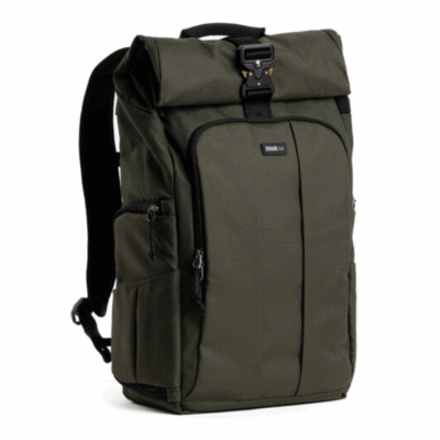 Think Tank Photo FocusPoint Rolltop Camera Backpack – Greenway 30 L