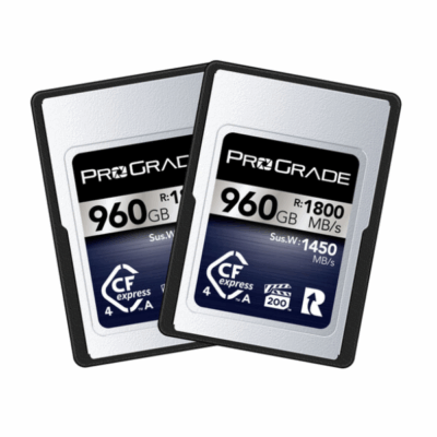 ProGrade Digital 960GB CFexpress 4.0 Type A Iridium Memory Card – 2 Pack