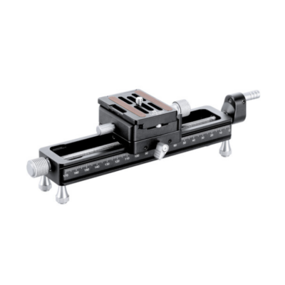 Leofoto MP-180S Macro Focusing Rail with Rotating Arca-Type QR System (7.1″)