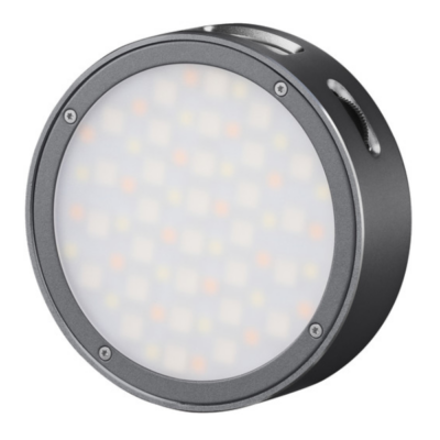 Godox Round Mini RGB LED Magnetic Light – Gray