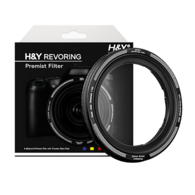 H&Y RevoRing 67-82mm Variable Adapter with Mist Black 1/2 Filters