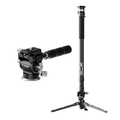 YC Onion Tako Nano Carbon Fiber Monopod with FX50 Fluid Head