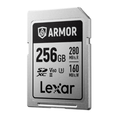 Lexar 256GB ARMOR SILVER PRO SDXC UHS-II V60 Memory Card