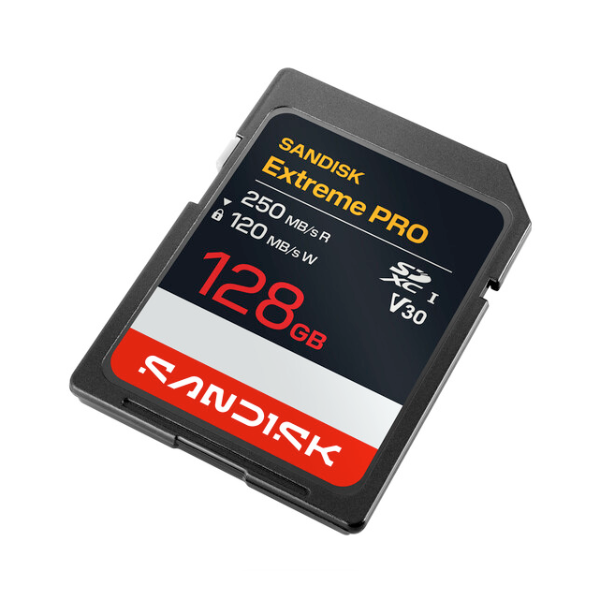 SANDISK 128GB Extreme PRO UHS-I SDXC Memory Card - Image 2