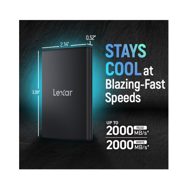 Lexar 1TB ARMOR 700 USB 3.2 Gen 2×2 Portable SSD - Image 2