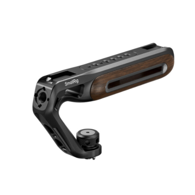 SmallRig 5252 Wooden Top Handle with 1/4″-20 & 3/8″-16 Locating Screw