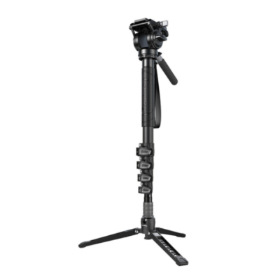 SmallRig 6625 5-Section Carbon Fiber Monopod with Fluid Head