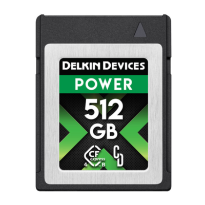 Delkin Devices 512GB POWER 4.0 CFexpress Type B Memory Card
