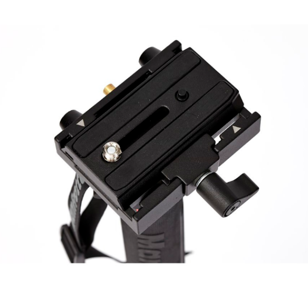 Manfrotto MVMPROA4577 XPRO 4 Section Video Monopod Sliding Plate & FLUIDTECH Base - Image 4