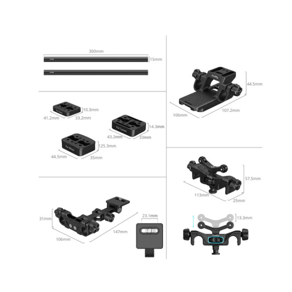 SmallRig 4722 Wildlife Photography Kit (Touch & Go Plate S) - Image 3