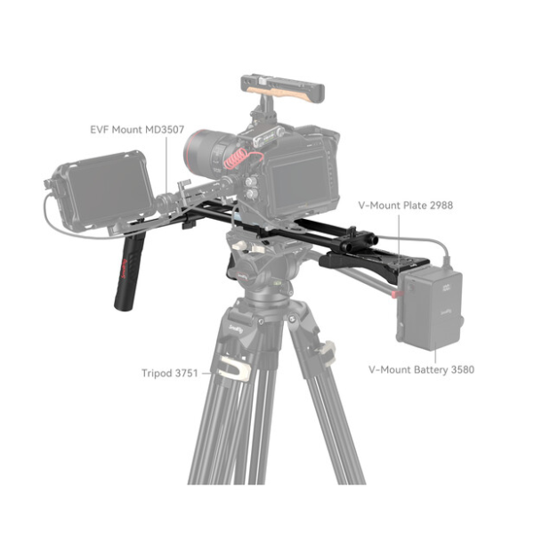 SmallRig Basic Shoulder Rig Kit 2896C - Image 6